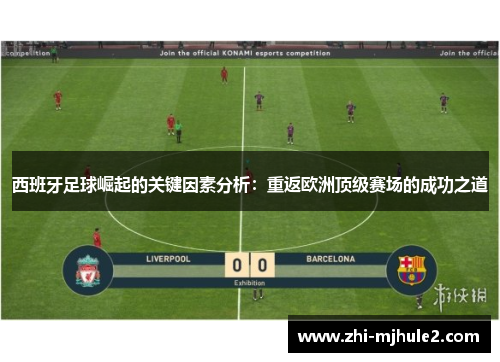 西班牙足球崛起的关键因素分析：重返欧洲顶级赛场的成功之道